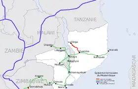 Image illustrative de l’article Chemin de fer Cuamba—Lichinga