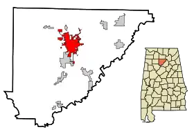 Localisation de Cullman