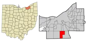 Localisation de Broadview Heights