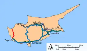 Image illustrative de l’article Route B7 (Chypre)