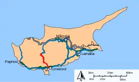 Image illustrative de l’article Route B8 (Chypre)