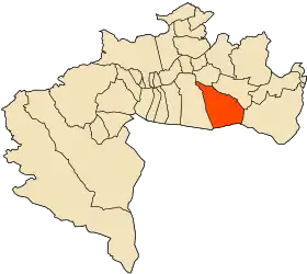 Localisation de El Haouche