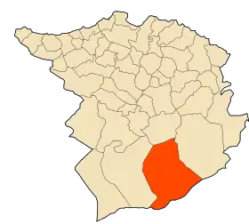 Localisation de El Aricha