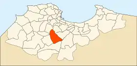 Localisation de Saoula