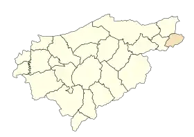 Localisation de El Aïoun