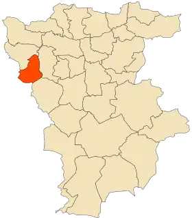 Localisation de Aïn Beida Harriche