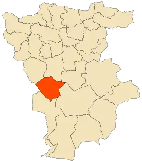 Localisation de Benyahia Abderrahmane