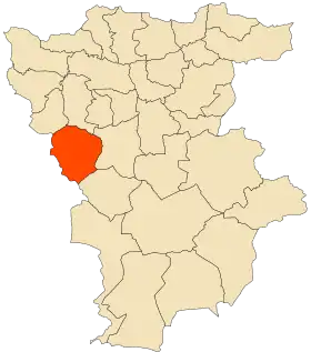 Localisation de Derrahi Bousselah