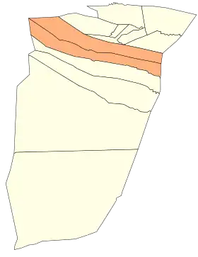 Localisation de Daïra de Metlili