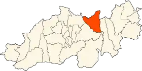 Localisation de Chebli