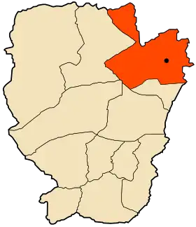 Localisation de El Biod