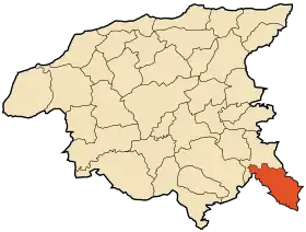 Localisation de Beni Bouateb