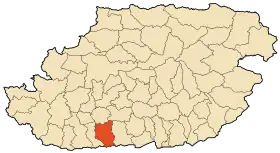 Localisation de Aït Khelfa