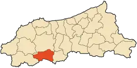 Localisation de Boudriaa Ben Yadjis