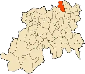 Localisation de Aissaouia