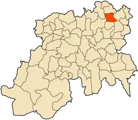 Localisation de Mezerana