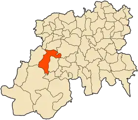 Localisation de Ouled Antar