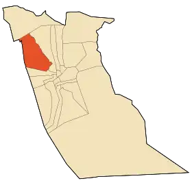 Localisation de Reguiba