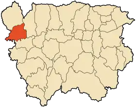 Localisation de El Abadia