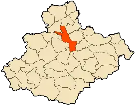 Localisation de Djidiouia