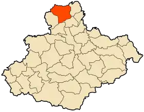 Localisation de Mediouna