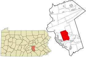 Localisation de Lower Paxton Township