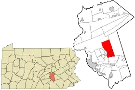 Localisation de West Hanover Township