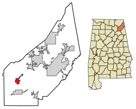 Localisation de Geraldine