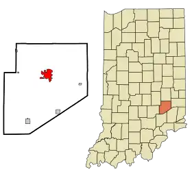 Localisation de Greensburg