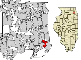 Localisation de Willowbrook