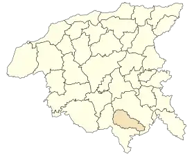 Localisation de El Hadjadj