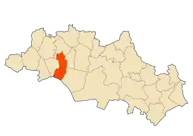 Localisation de Aïn Kercha