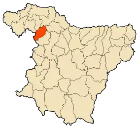 Localisation de El Mokrani