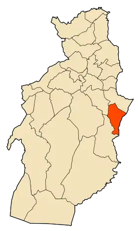 Localisation de Oum Ali