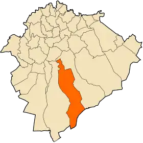 Localisation de Aïn Deheb