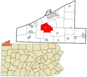 Localisation de McKean Township
