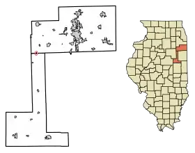 Localisation de Cabery