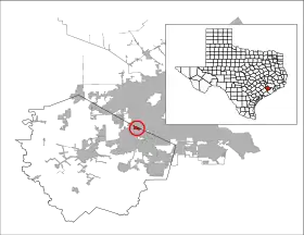 Localisation de Meadows Place