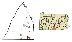 Localisation de Waynesboro