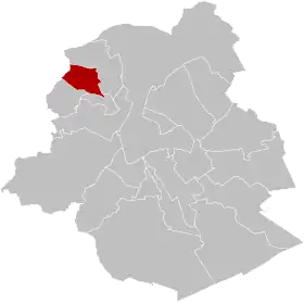 Localisation de Ganshoren