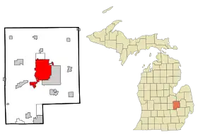 Localisation de Flint