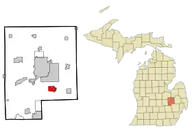 Localisation de Grand Blanc