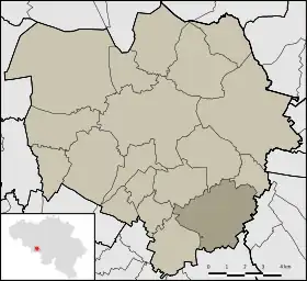 Localisation de Harmignies