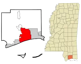 Localisation de Gulfport