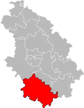 Canton de Villegusien-le-Lac