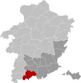 Localisation de Heers