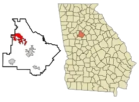 Localisation de Stockbridge