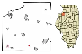 Localisation de Bishop Hill