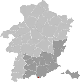 Localisation de Herstappe