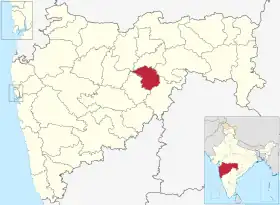 Localisation de District d'Hingoli